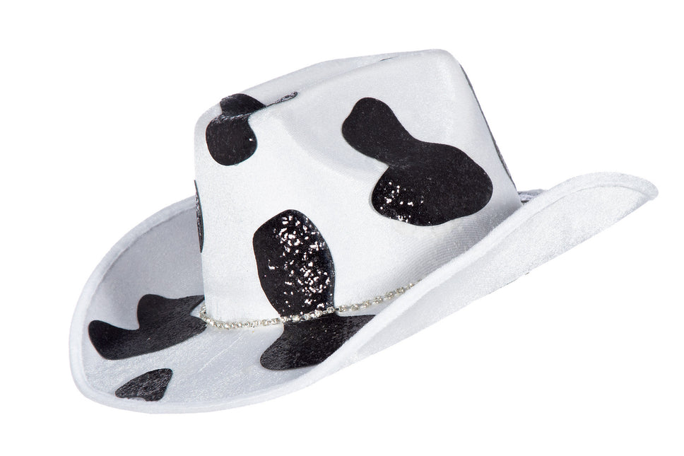 Chapeau de cow-boy vache