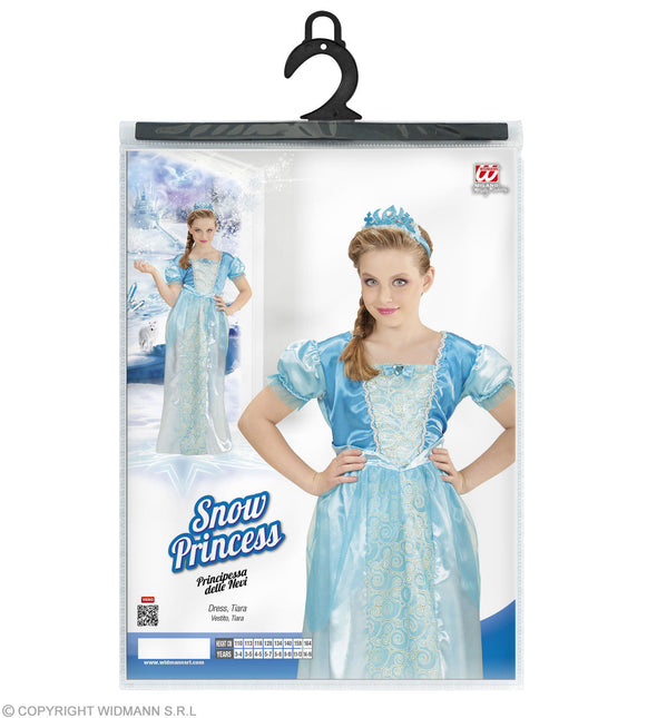 Costume de princesse des neiges enfant