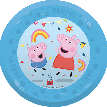 Assiettes Peppa Pig réutilisables 21cm 4pcs