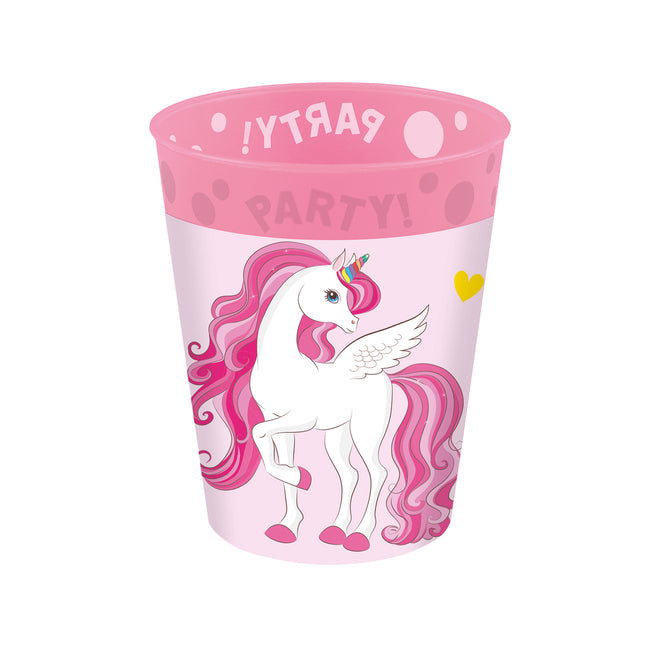 Gobelets Licorne réutilisables 250ml 4pcs