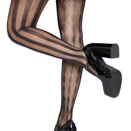 Collants Harlequin résille