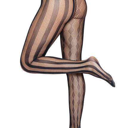 Collants Harlequin résille