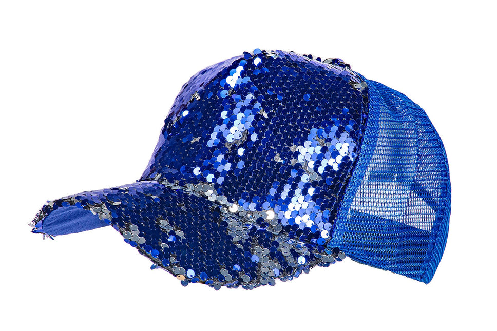 Casquette de baseball à paillettes