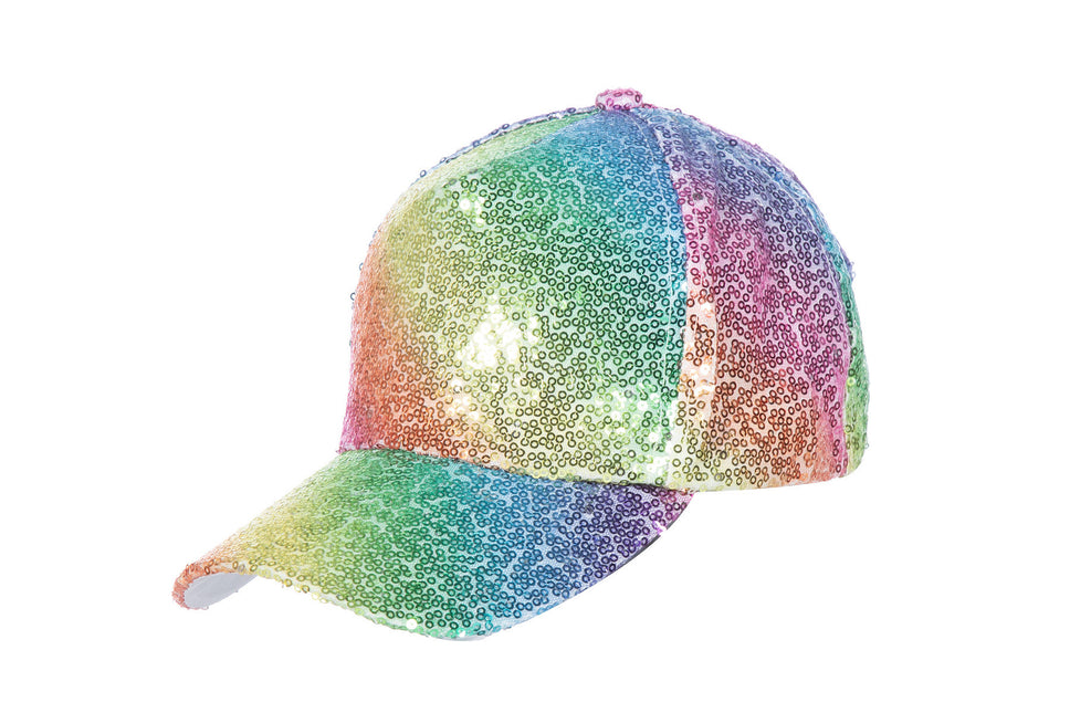 Casquette de baseball arc-en-ciel