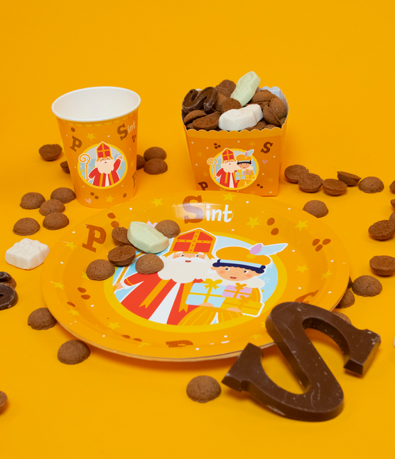 Plateaux Sinterklaas 8cm 6pcs