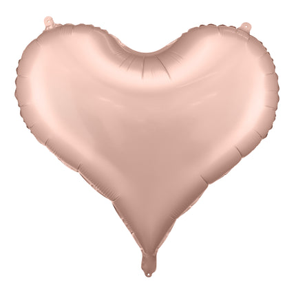 Ballon de baudruche Heart, 75x64.5 cm, rosegold