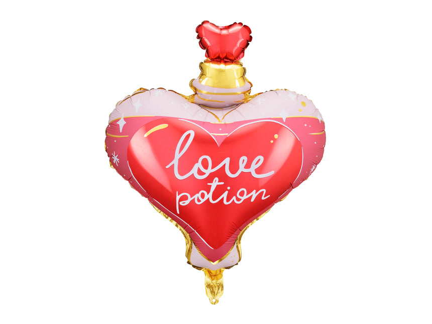 Ballon de baudruche Love potion, 54x66 cm, mélange