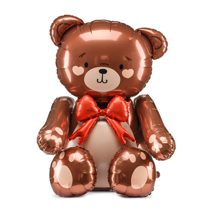 Ballon de baudruche Teddy Bear, 59x88cm, mélange