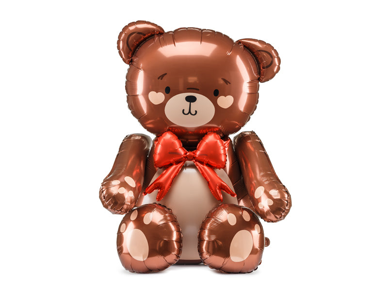 Ballon de baudruche Teddy Bear, 59x88cm, mélange