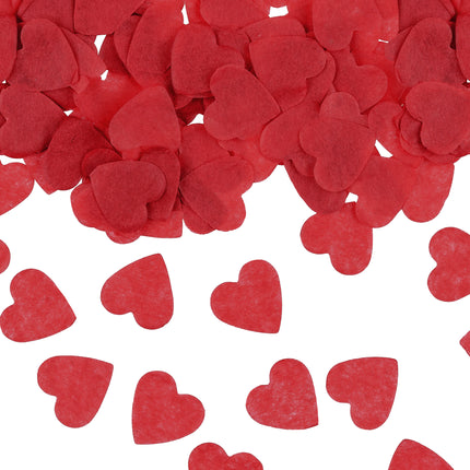 Confetti Hearts, 1.6x1.6 cm, rouge, 15g