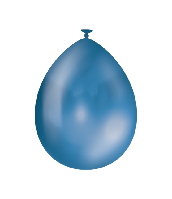 Ballons de baudruche en latex bleu foncé 30cm 50pcs