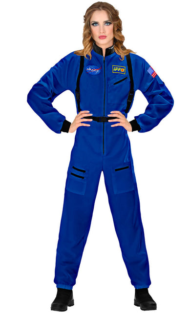 Costume bleu d'astronaute