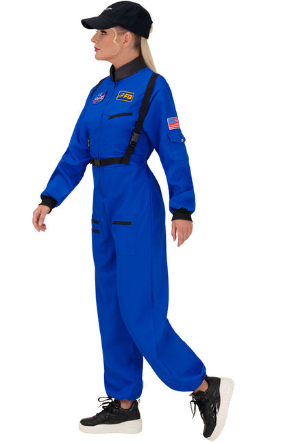 Costume bleu d'astronaute