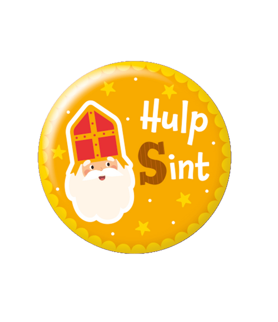 Bouton Sinterklaas Aide Saint 5,5cm