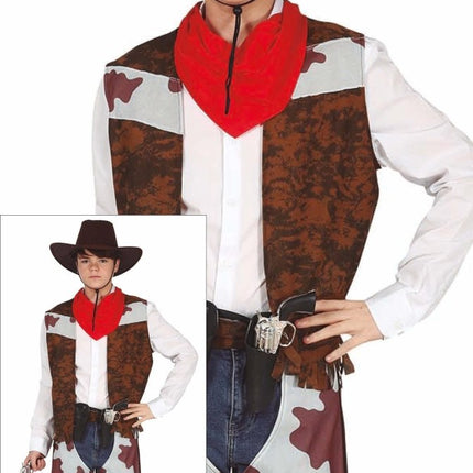 Cowboy Kostuum Heren - Partywinkel - 8434077848845