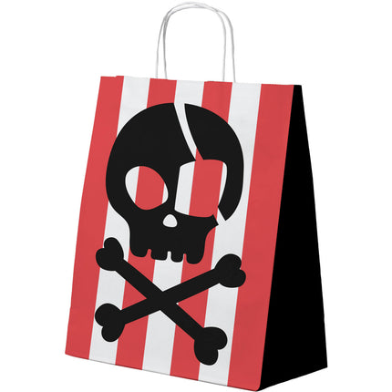 Sacs cadeaux - Pirate Party - 20 x 27 cm - 6 pièces