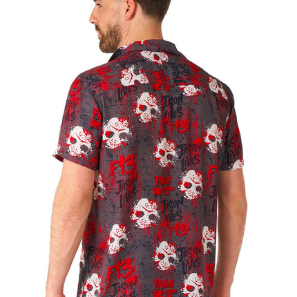 Chemise Vendredi 13 Manches courtes Hommes OppoSuits