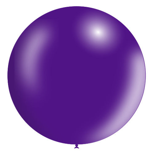 Ballon géant violet XL Metallic 91cm