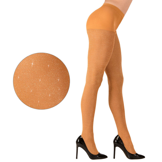 Collants orange Gold Ladies