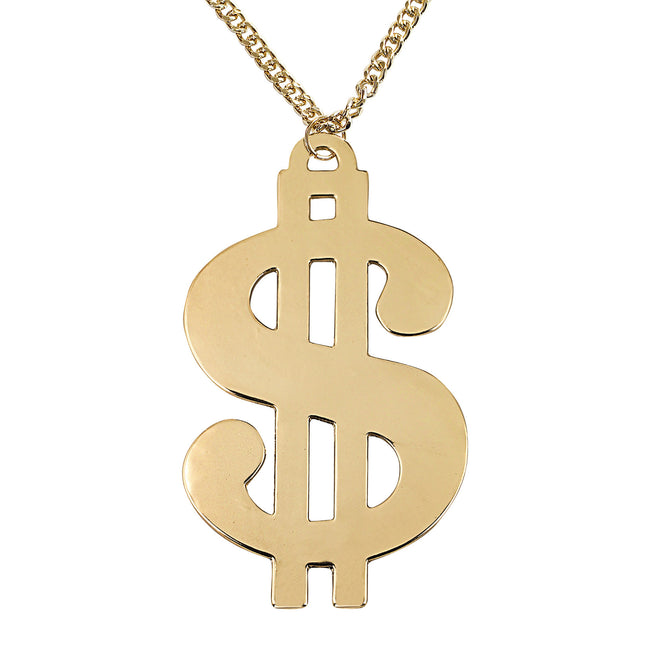 Collier en or Dollar Gangster