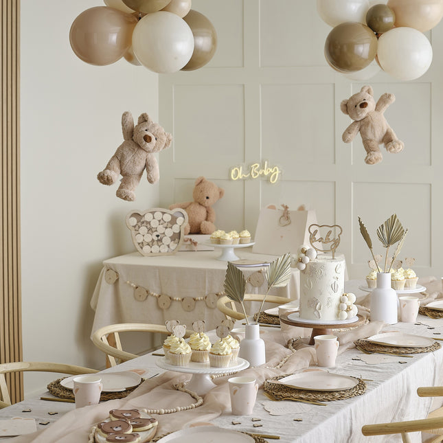 Serviettes de table Baby Shower Teddy 16pcs