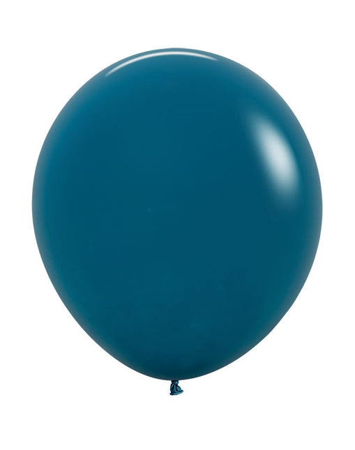 Ballons de baudruche Sarcelle profonde 45cm 25pcs