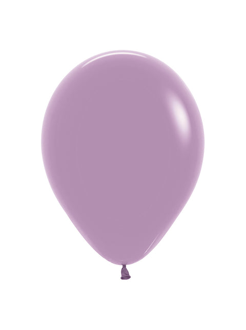 Ballons Pastel Crépuscule Lavande 23cm 50pcs