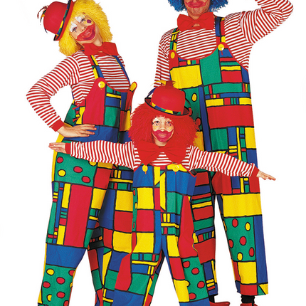 Costume de clown Mondrian Ladies