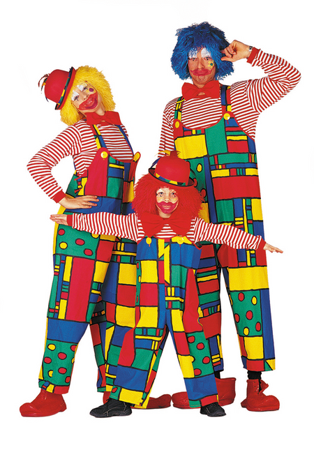 Costume de clown Mondrian Ladies