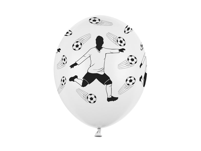 Ballons de football 30cm 6pcs