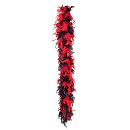 Boa noir avec rouge 1,8 m