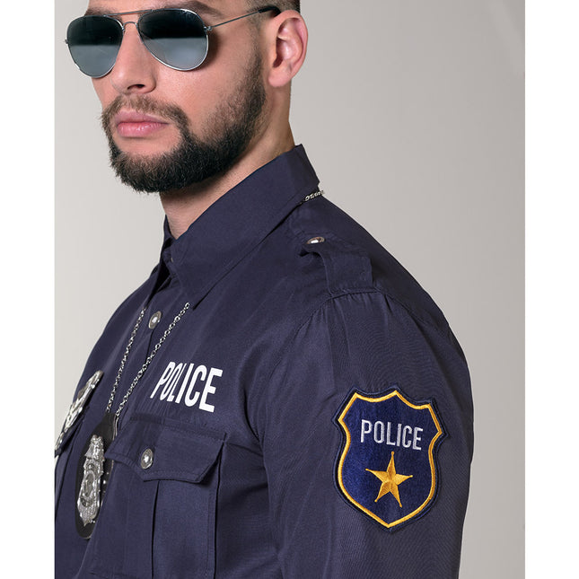 Chemisier de police hommes