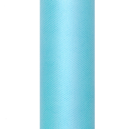 Rouleau de tulle turquoise 15cm 9m