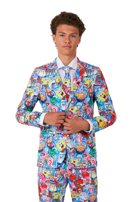 Bob l'éponge Frenzy Suit Boy Teen OppoSuits