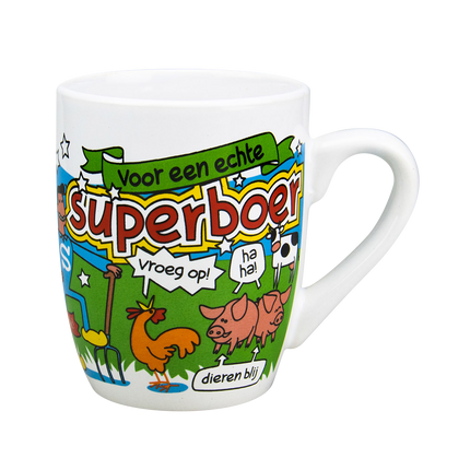 Mug Superboer 12cm