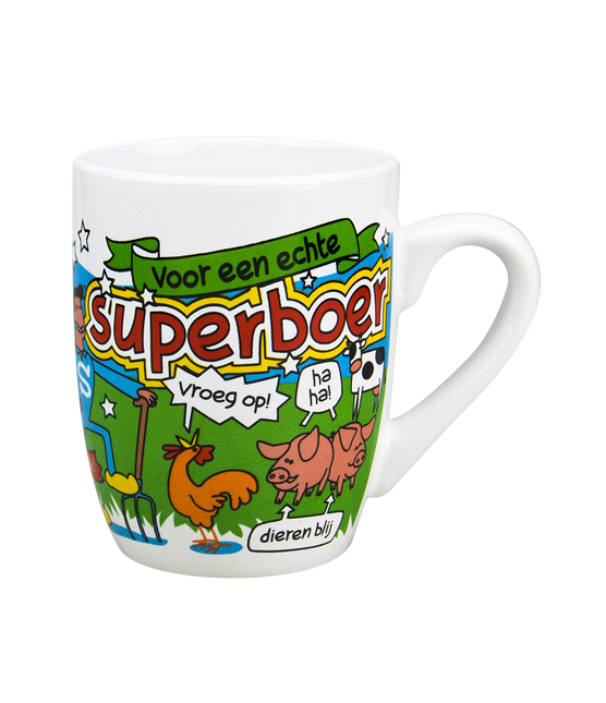 Mug Superboer 12cm