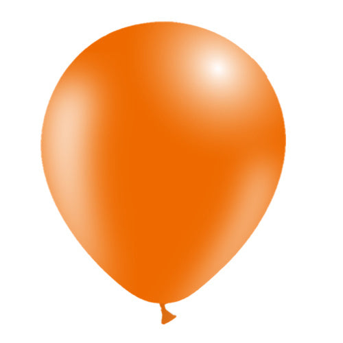 Ballons de baudruche orange 30cm 10pcs