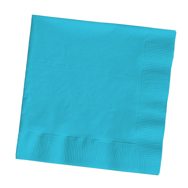 Serviettes de table bleues 3 couches 41cm 25pcs