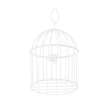 Décoration de table blanche Birdcage 24cm