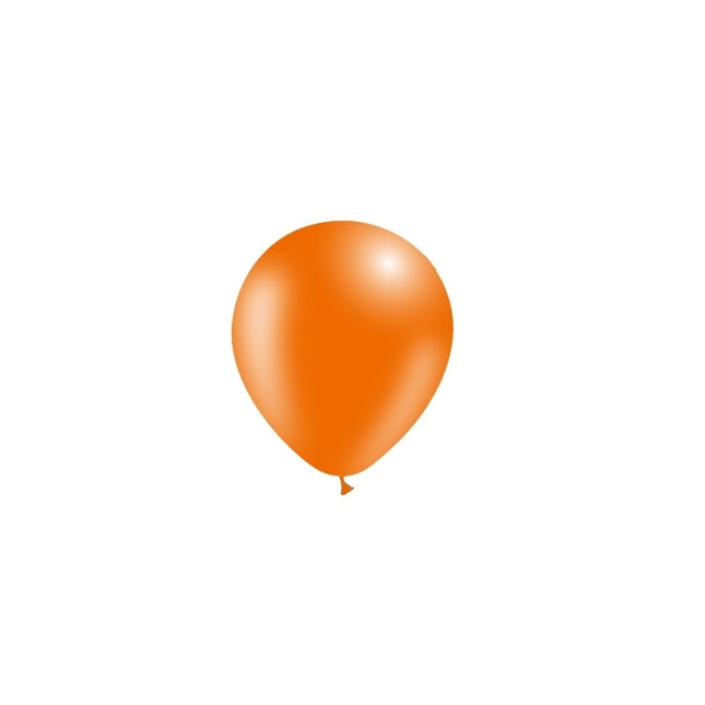 Ballons orange 14cm 100pcs