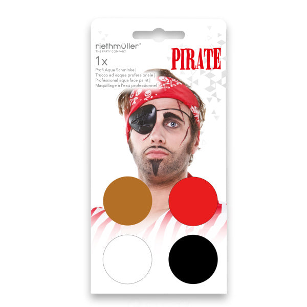 Set de maquillage pirate A base d'eau