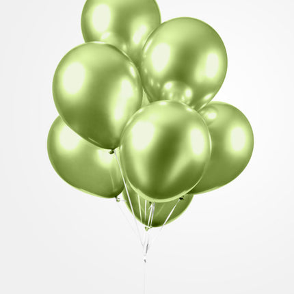 Ballons verts brillants 30.5cm 100pcs