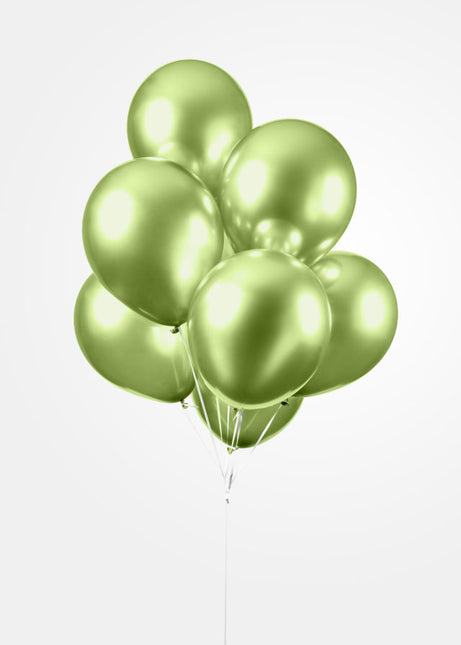 Ballons verts brillants 30.5cm 100pcs