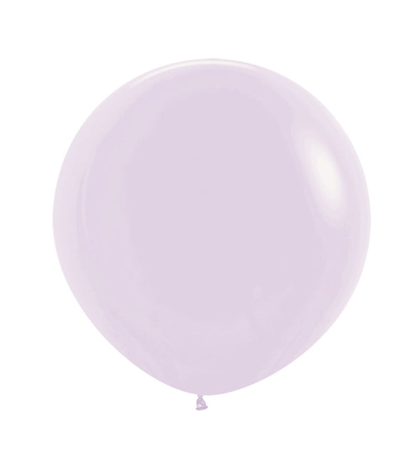 Ballons Pastel Mat Lilas 61cm 10pcs