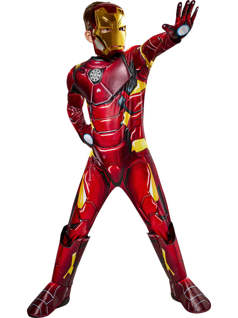 Costume Avengers Iron Man Premium Garçons