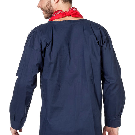 Blouse d'agriculteur Hommes Bleu