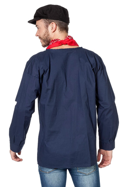 Blouse d'agriculteur Hommes Bleu