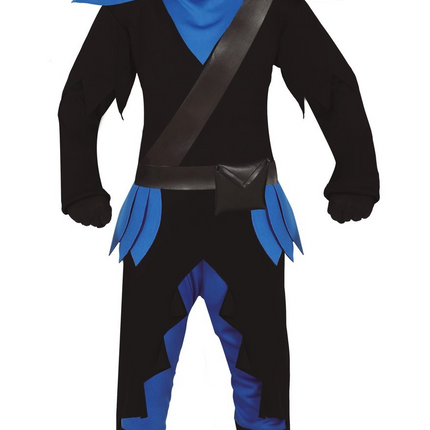 Combinaison Ninja Enfant Bleu