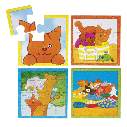 Dikkie Dik 4-en-1 Puzzle