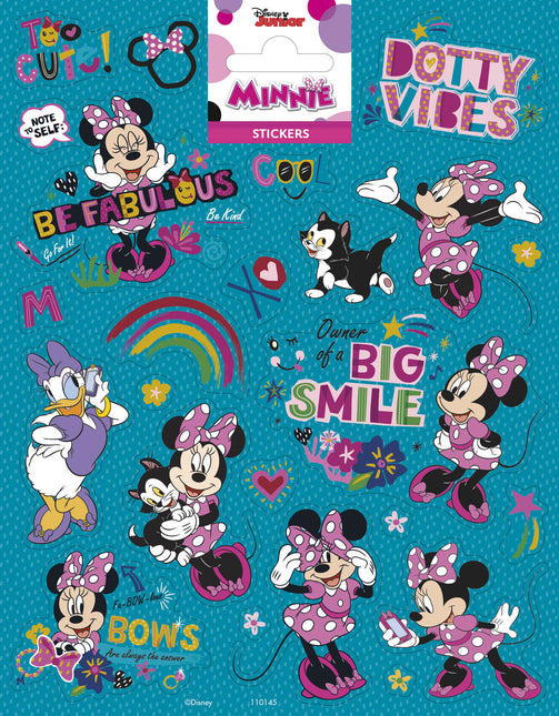 Autocollants Minnie Mouse grand format